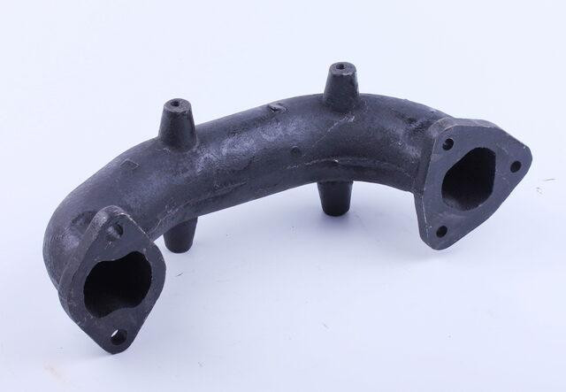 Колено глушителя поворотное Фотон 244, ДТЗ 244, Джинма 244/264 Мукачево - изображение 1