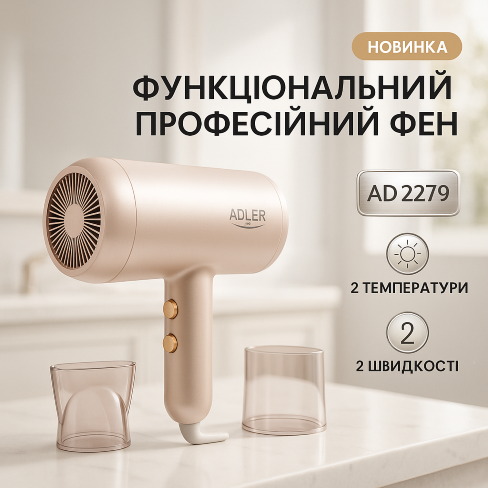 Фен для волос 2 режима температуры, Электрический фен для профессионального использования WD-61 Львов - изображение 11