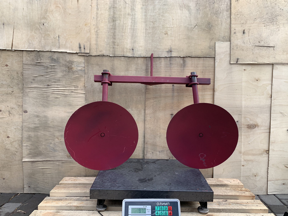 Дисковый окучник Булат Ф-420 (двойная сцепка 800 мм,круглые стойки) Харьков - изображение 5