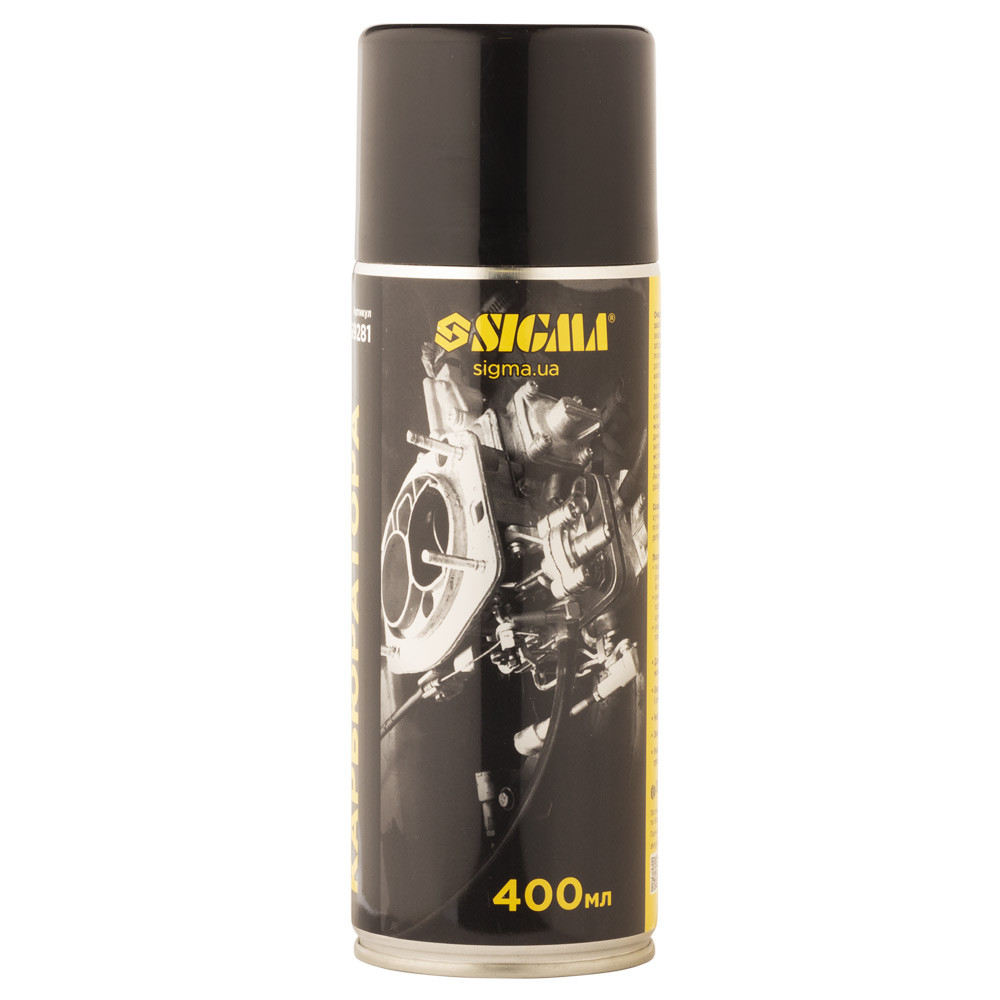 Sigma Очиститель карбюратора и дроссельной заслонки 400мл SIGMA (6369281) Киев - изображение 2