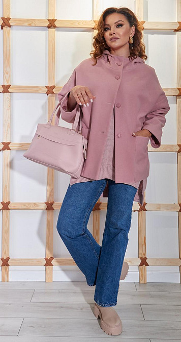 Пальто комфортного силуєта (50) Киев - изображение 1