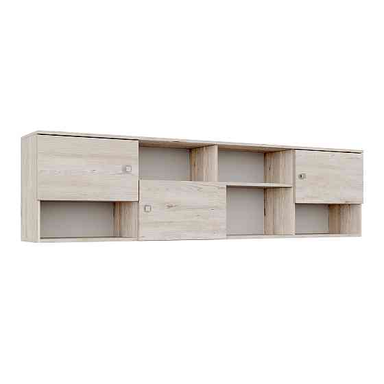 Полка навесная F-12, Дуб Самоа Димчастий Львов