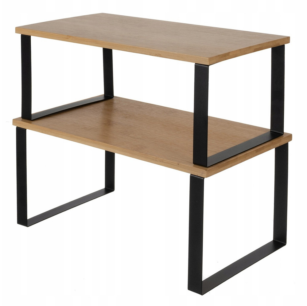 Комплект кухонных полок бамбуковых 2 шт для специй Ruhhy (25661) Нововолынск - изображение 2