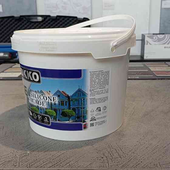 Силіконова фасадна фарба ROKKO (стійка до вологого стирання) 10 л Киев