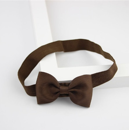 Дитяча коричнева повязочка на голову Київ - фото 1