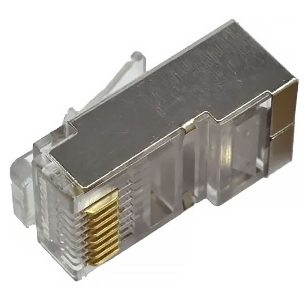 Конектор комп'ютерний (екранований) RJ-45, поштучно Вінниця - фото 2