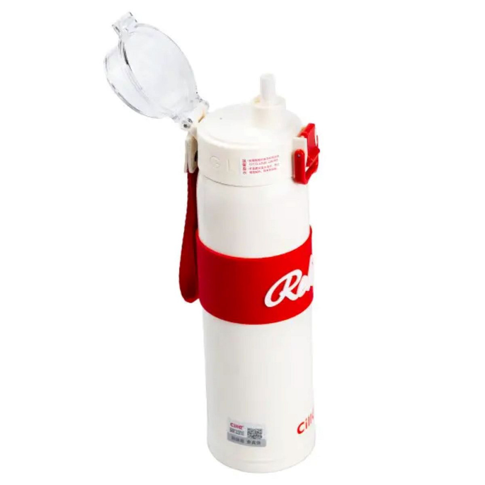 Happy Life Термос Relax з поїлкою з металевою колбою 520 мл Білий HP17304W Коломия - фото 4