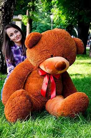 Мягкая игрушка плюшевый мишка в Подарок девушке, Плюшевый медведь Рафаэль 180 см Коричневый Тернополь