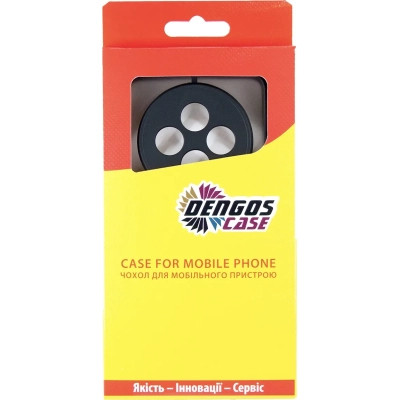 Чохол до мобільного телефона Dengos Oppo Reno12 F 4G Case Matte + Glass (Black) (DG-KM-157) Вінниця - фото 4