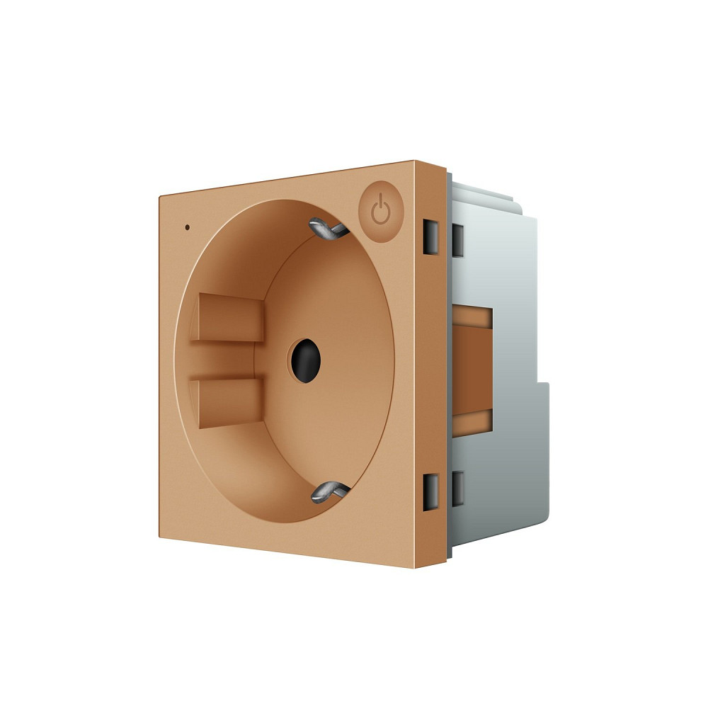 LIVOLO Розумна розетка LIVOLO ZigBee, з заземленням, золота, 16А 230В, керування через Alexa / Коломия - фото 7