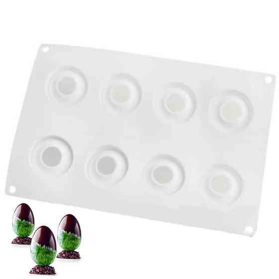 Молд силіконовий Яйця 170 на 260 мм сірий Київ