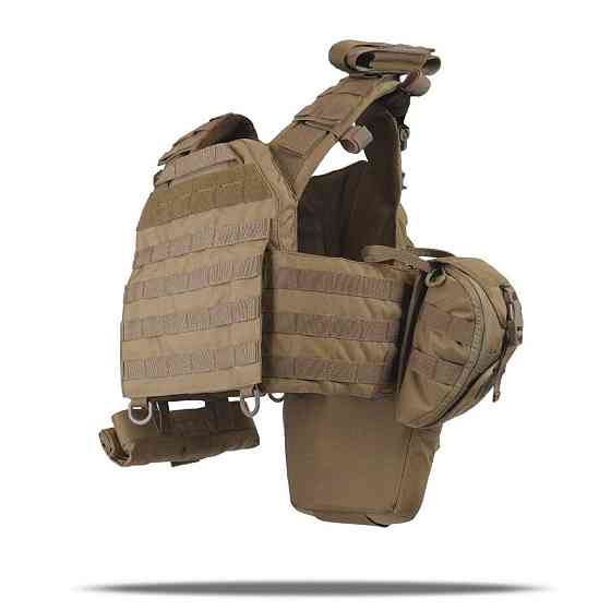 Тактична військова плитоноска з 8 підсумками штурмова плитоноска койот з швидким скидання матеріал кордура   WAR Львів
