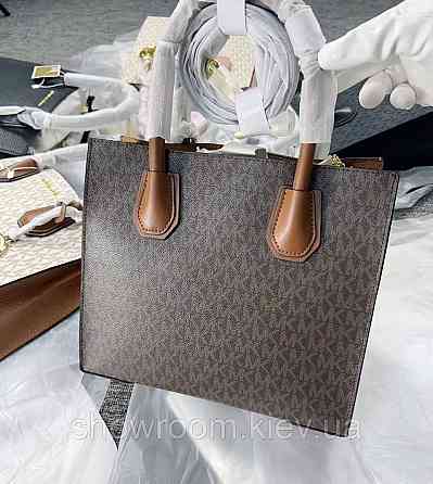 Жіноча сумка на плече Michael Kors Mercer brown LUX Київ