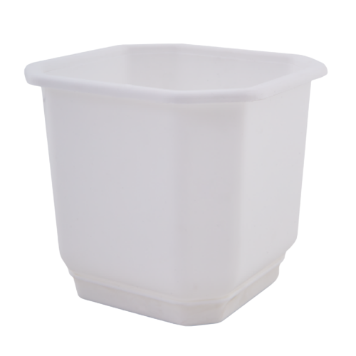 Вазон Дама з підставкою 12*12см білий Алеана Житомир