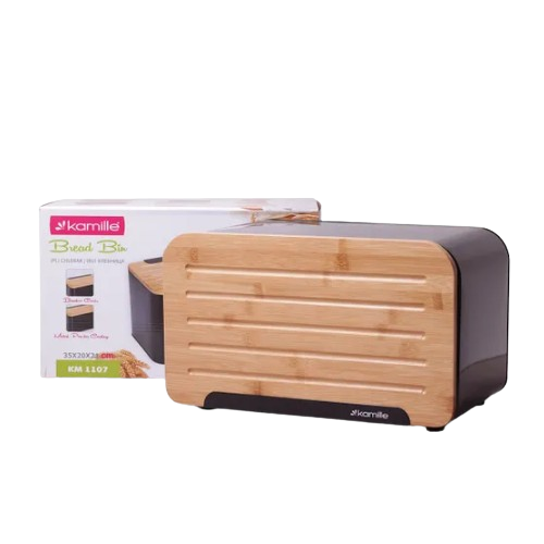 Хлібниця 35*20*21см чорна,біла 1107 KAMILLE Житомир - изображение 4