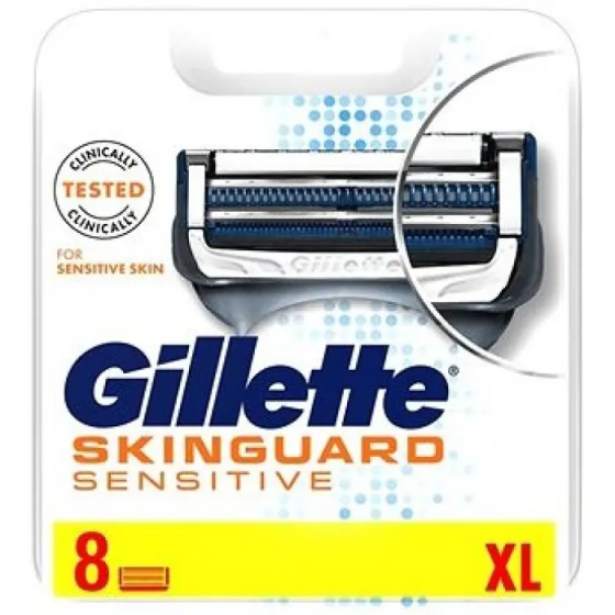 Сменные кассеты для бритья Gillette SkinGuard Sensitive, 8 шт Львов