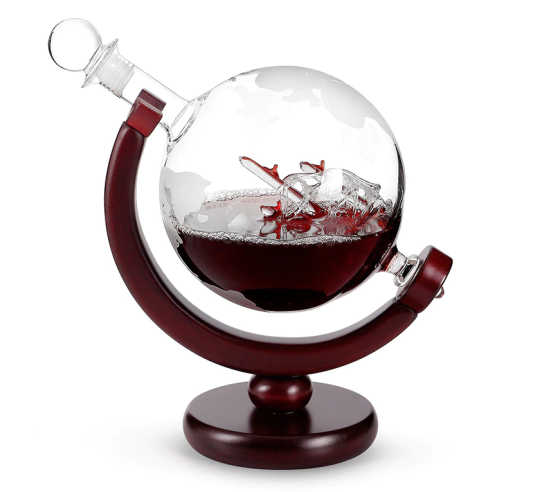 Декантер Глобус Вокруг света, Штоф, Графин для крепких напитков Кременчуг