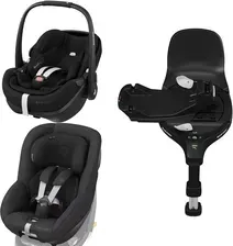 Автокрісло Maxi-Cosi Zestaw PRO do 4 lat Pebble 360 Pro 2 Pearl 360 Pro  FamilyFix 360 PRO Twillic Black Київ - фото 1