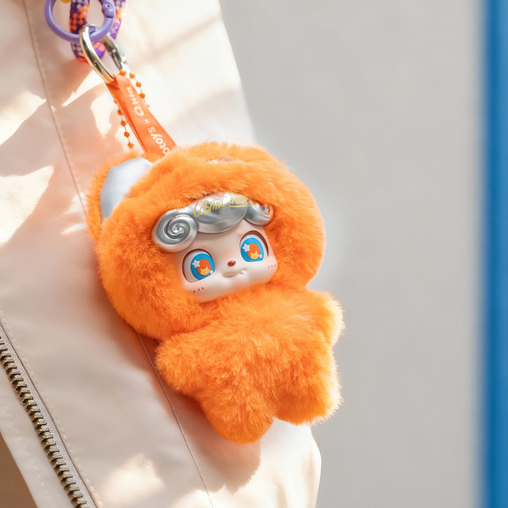 Колекційна м'яка іграшка з кільцем POP TOP JOTOYS серії Q.Kid - Космо-хвилі Дніпро - фото 9