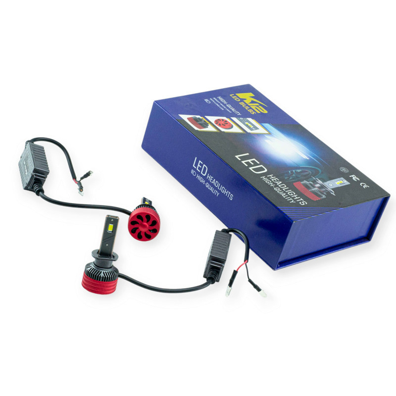 Автолампа H1 12V K12Mini 6500K 70W радіатор та обманка Optimal-L LED Мукачево - фото 1