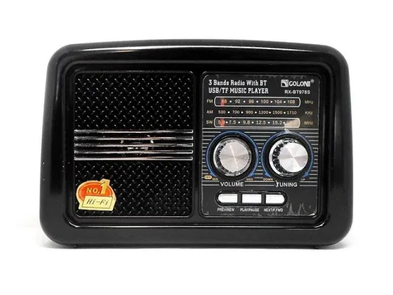 Радіоприймач GOLON RX-BT978S solar FM/AM/SW радио Одеса