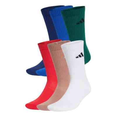 Носки Adidas Cushioned Crew Sock JP1717 6P мультиколор XL (46-48) (4067901905953) Винница