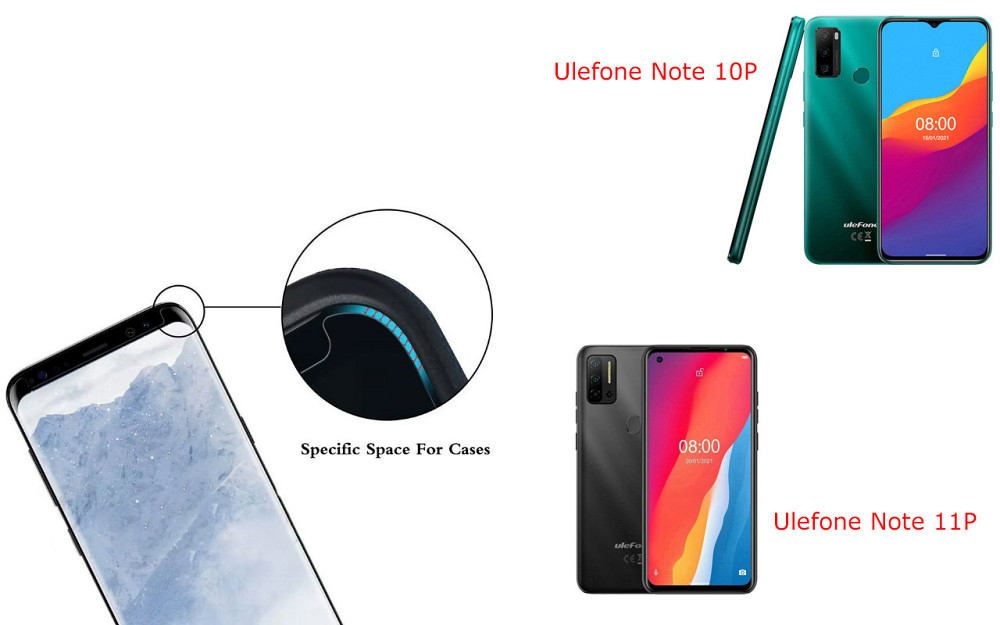 Захисне скло HyperGlass Pro для Ulefone Note 10P, Note 11P – максимальна чутливість та захист Київ - фото 3
