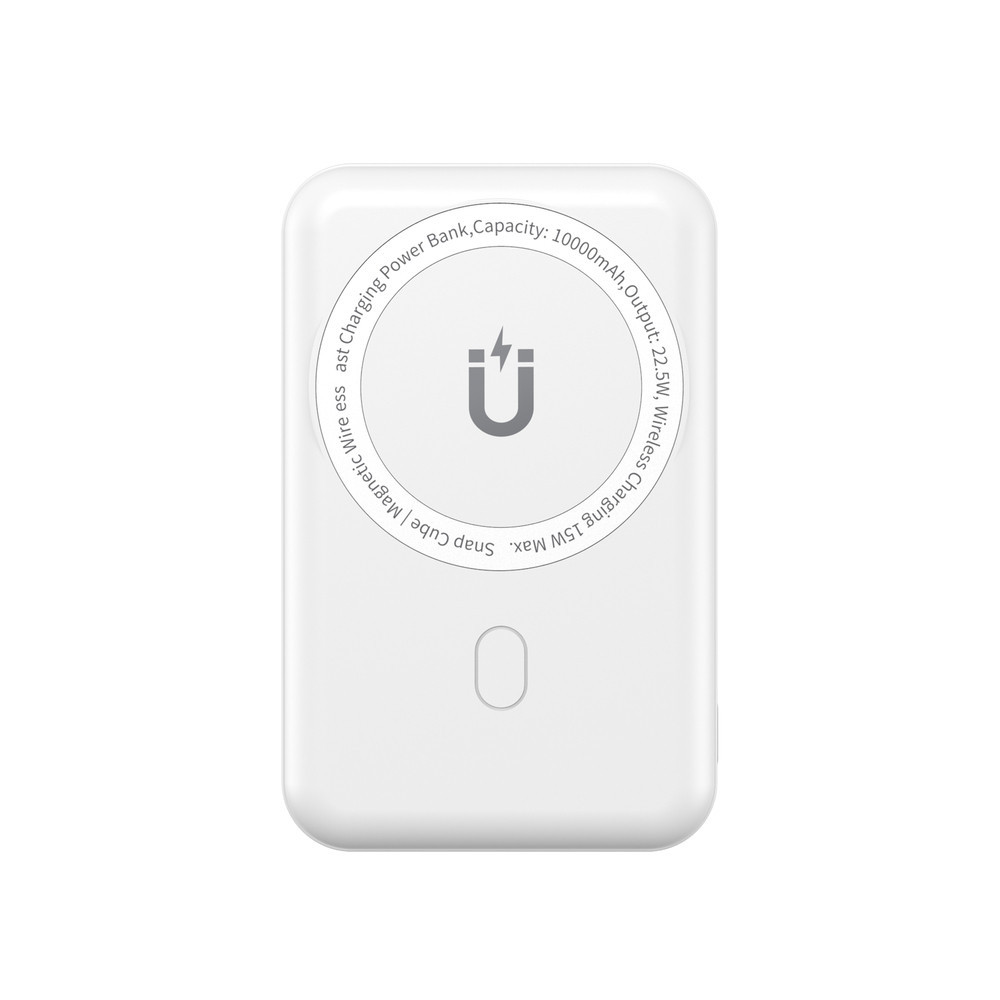 Павербанк 10000 mAh WIWU SC1000 магнитная беспроводная зарядка белый power bank повербанк Одесса - изображение 1