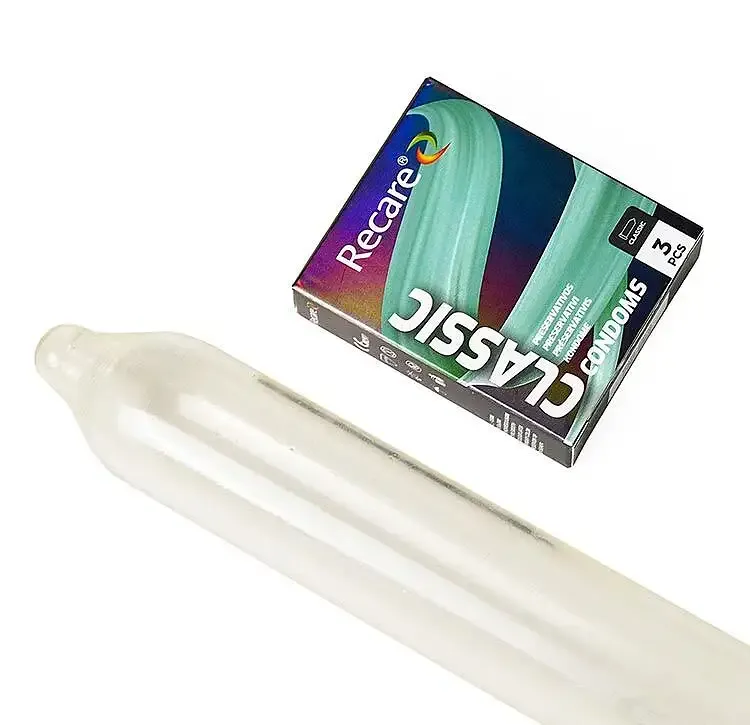 Презервативи Holographic Recare Classic Condoms 3 шт, класичні Львов - изображение 4