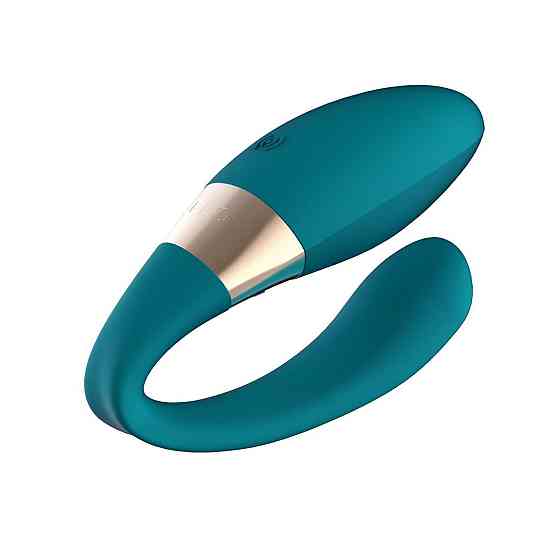 Вибратор для пар LELO Tiani Duo Ocean Blue, 2 мотора, пульт ДУ Sex Aura Киев