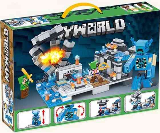 Lego MINECRAFT, Лего Майнкрафт Битва в глибинній темряві (Варден) 457 дітей. Київ