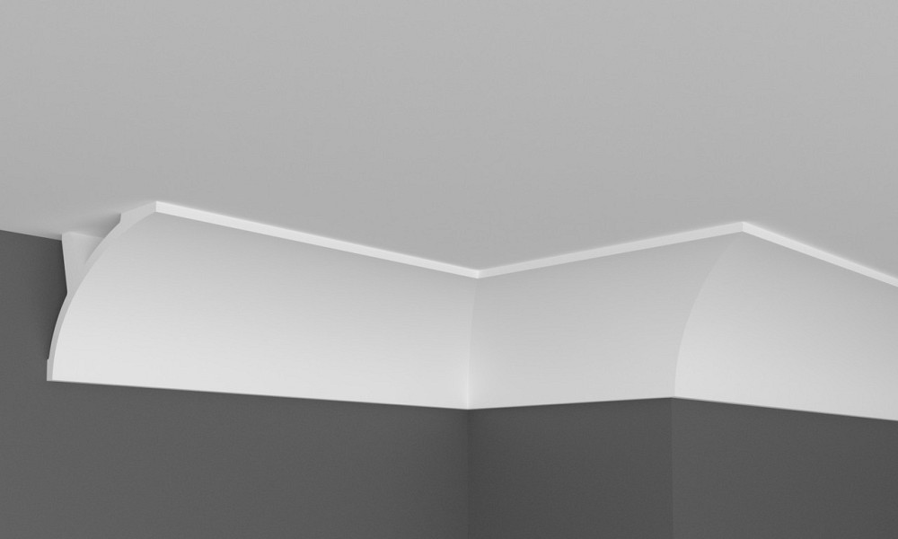 Карниз полиуретановый гладкий Gaudi Decor P 963 Днепр - изображение 1