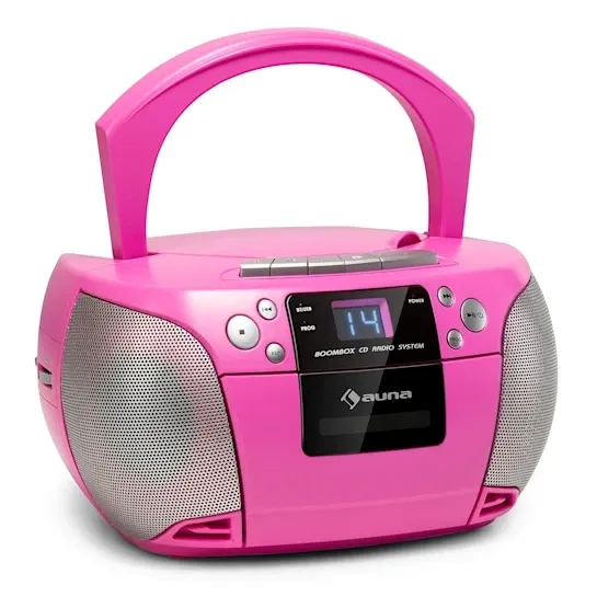 Бумбокс Auna Harper CD Boombox з Німеччини Уцінка Дніпро