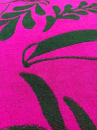 Дитячий махровий рушник Ideal Textile 70х140 см Тукани, рожевий (56860794) Чернівці
