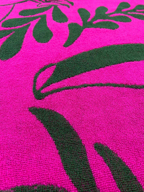 Дитячий махровий рушник Ideal Textile 70х140 см Тукани, рожевий (56860794) Чернівці - фото 5