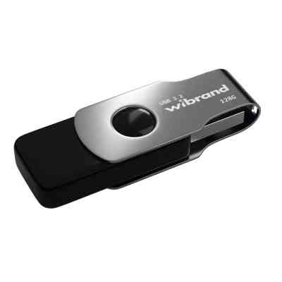 USB флеш накопитель Wibrand 128GB Lizard Black USB 3.2 Gen 1 (USB 3.0) (WI3.2/LI128P9B) Винница