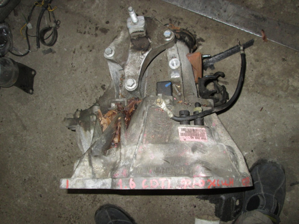 Коробка передач 5 ступ. Ford Fusion 1.4 1.6 cdti 2002-2012 (5S6R-7002-ND) Ковель - фото 1