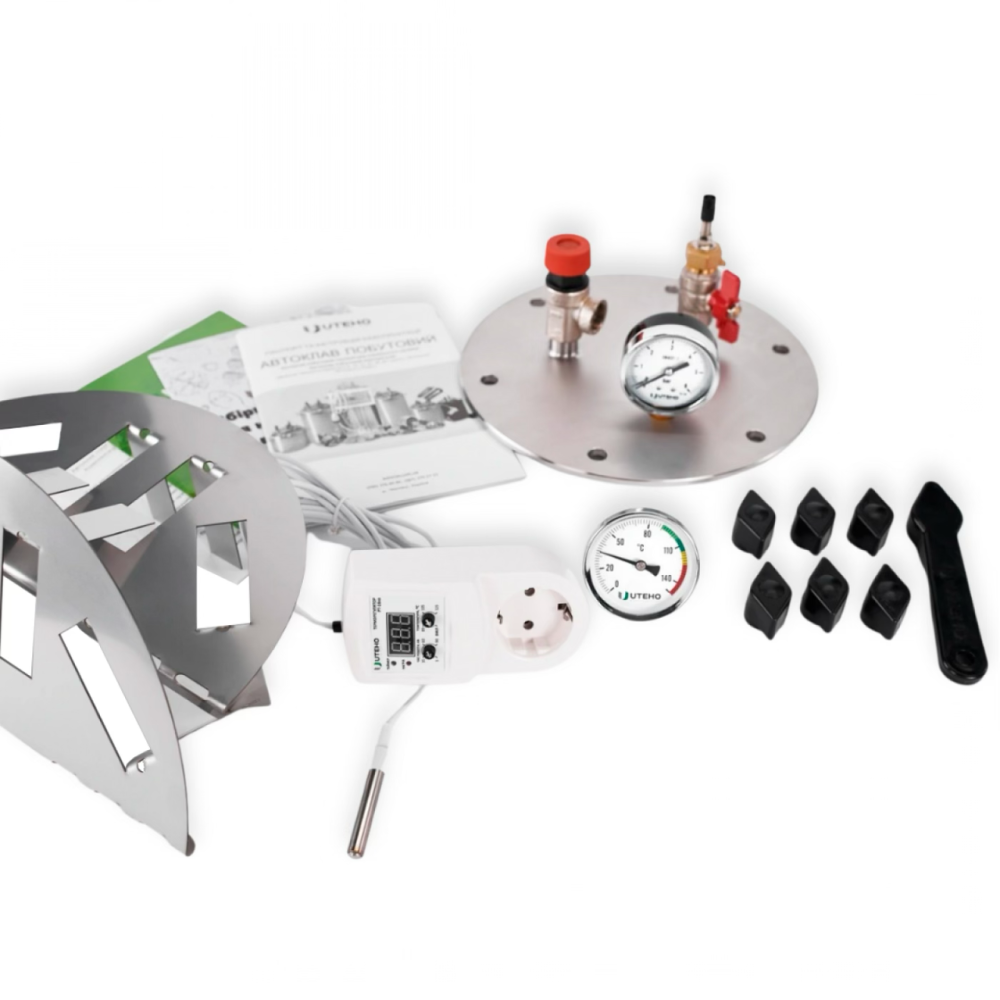 Автоклав бытовой А32 electro, универсальный на 32 банки, электрический из нержавеющей стали Киев - изображение 13