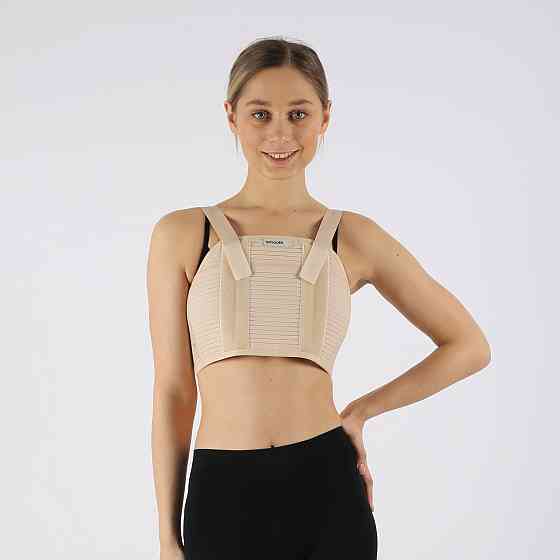 Корсет м'який підтримуючий для грудної клітки STD2017 післяопераційний та відновлюючий Кам'янець-Подільський