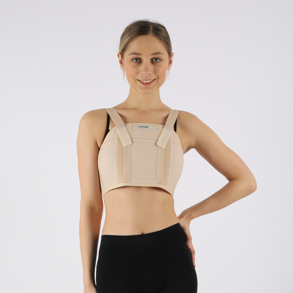 Корсет м'який підтримуючий для грудної клітки STD2017 післяопераційний та відновлюючий Кам'янець-Подільський - фото 2