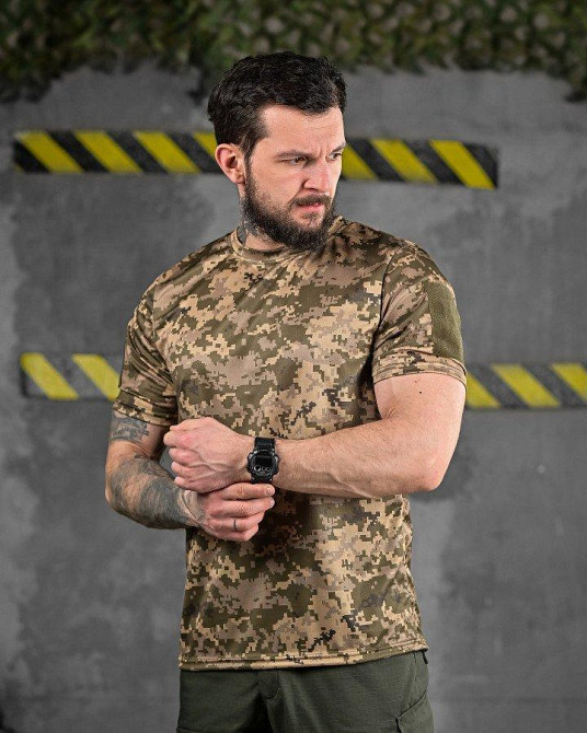 Тактична футболка COOLMAX піксель ДЛ6513 Одеса - фото 7