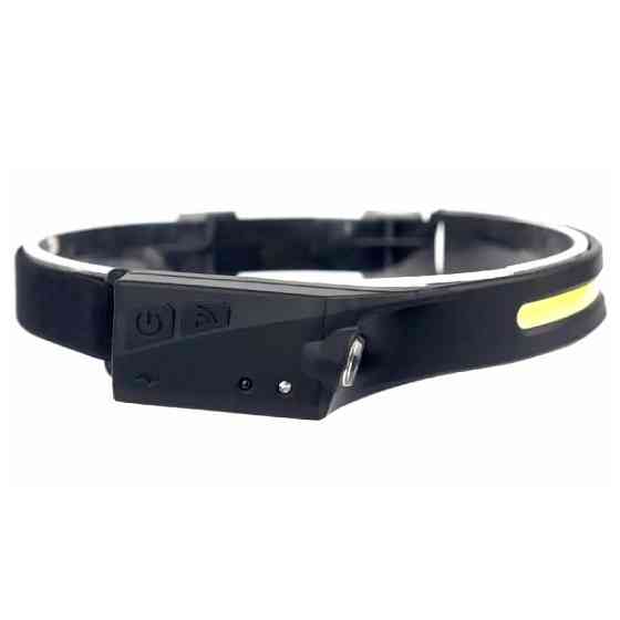 Ліхтар акумуляторний налобний WJ-805 3W+COB5W Харків