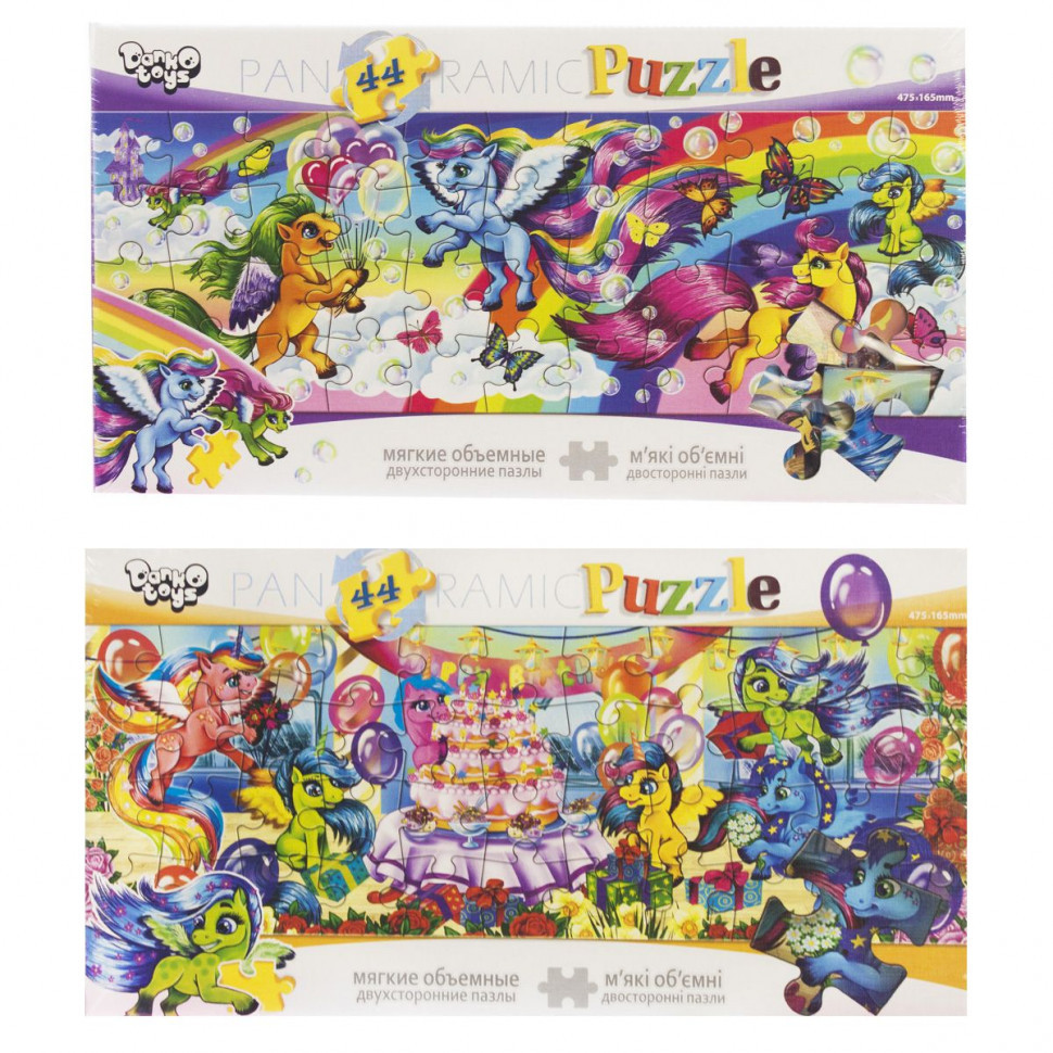 Дитячі м'які пазли P44-03-01-06 на 44 деталі Поні-2 Вінниця - фото 1