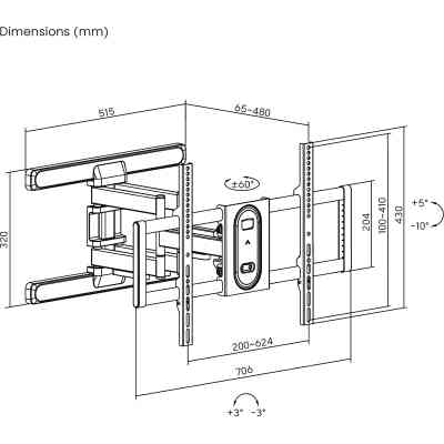 Кронштейн HiSmart HS083960 Винница