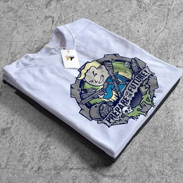 Футболка для подростка мальчика с принтом FallOut Размер 160 Anime10008 Днепр - изображение 5