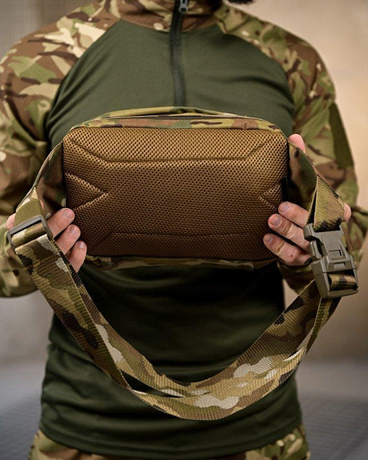 Тактическая поясная  сумка laberis мультикам РП7383 Одесса - изображение 4