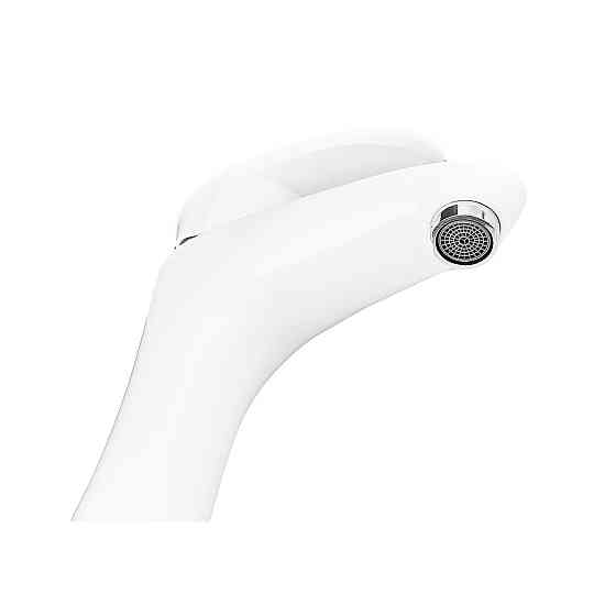 Змішувач для умивальника Plamix Cezar-001 HIGH SET White    ( PM0663 ) 26745 Харків