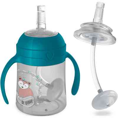 Поїльник-непроливайка Lovi Indian Summer з трубочкою та обтяжувачем 150 мл (35/362) Вінниця