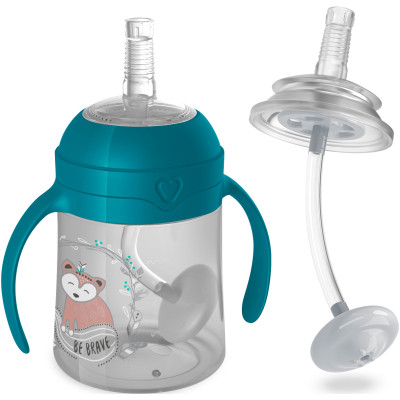 Поильник-непроливайка Lovi Indian Summer с трубочкой и утяжелителем 150 мл (35/362) Винница - изображение 3