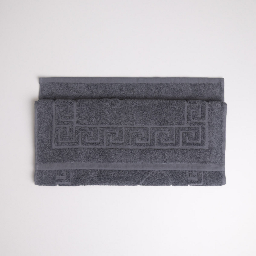 Махровое полотенце для ног GM Textile 50х70см 600г/м2 (Серый) Сумы - изображение 4